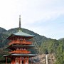 DSC 3600  那智山 青岸渡寺 よく観光案内にある写真ですね。 この塔はエレベータのある新しい建築物でした。ｌ