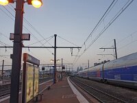 20140914 Dijon 2  14/09/2014   07:07      We are taking the TGV from Dijon to Paris.