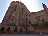 Cathedrale d'Albi  アルビ大聖堂　煉瓦作りの大きな教会