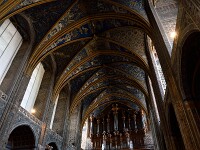 Cathedrale d'Albi 6  荘厳な大聖堂 異端の地でカトリック教会の権威を見せつけるためでしょう