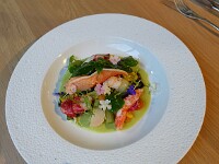 Dinner 16th at LES JARDINS DE  L’OPERA  １６日の夕食　　オマール海老