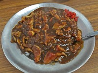 2016 HOKKAIDO(15)  ホッキカレー　苫小牧の名物北寄貝のカレー　マルトマ食堂 　