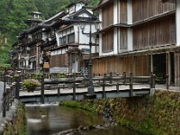 Ginzan Hot Springs 14  朝の銀山温泉