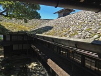 Turuoka 1  鶴岡　旧風間屋敷　石の屋根