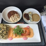 In-flight_(6) 発ローマ便の食事