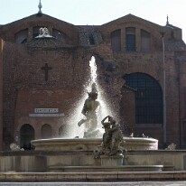 ROMA(5) Piazza della Repubblica 共和国広場