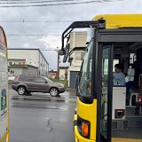 IMG 5403te  7:45に大樹町西本通りに到着