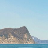 IMG 7899te  余市の山と海